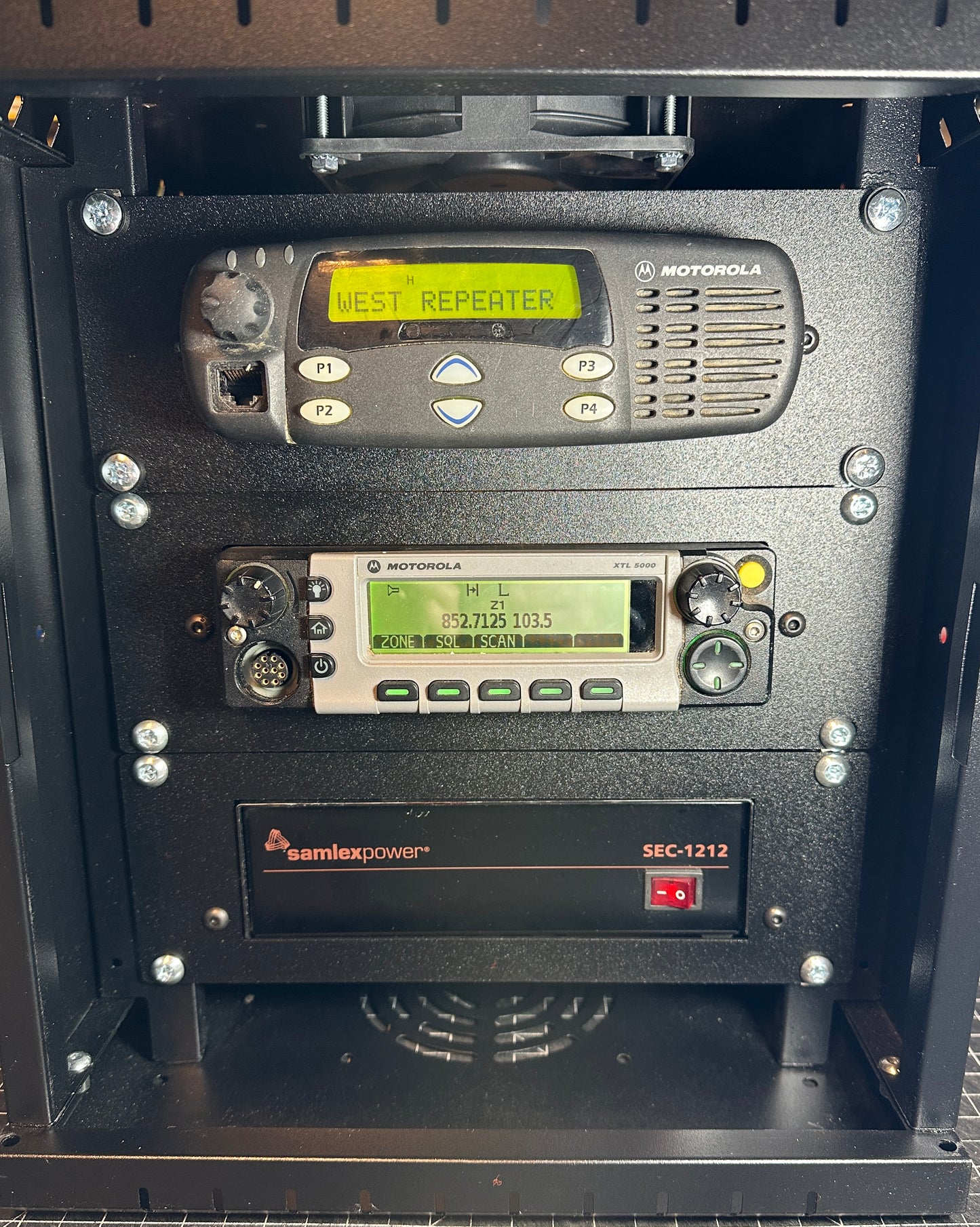 10 Inch mini radio rack Alberta Radio Supply