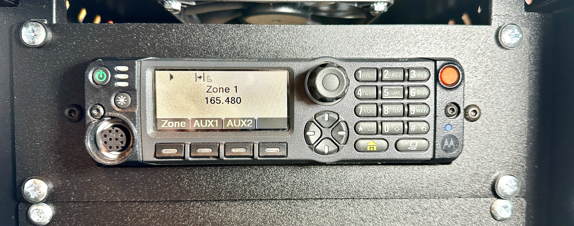 Mini rack mount plate Motorola APX6500