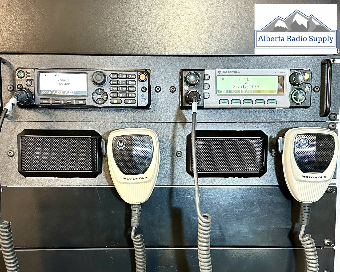 Motorola Radio rack mounts Alberta Radio Supply