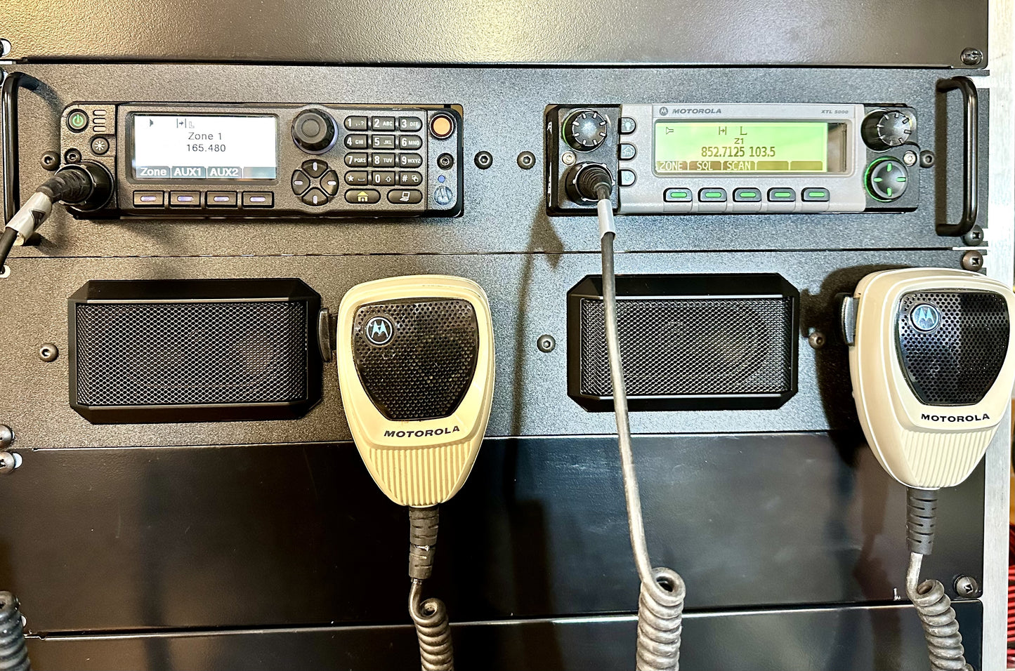 Motorola APX radio rack mounts Alberta Radio Supply