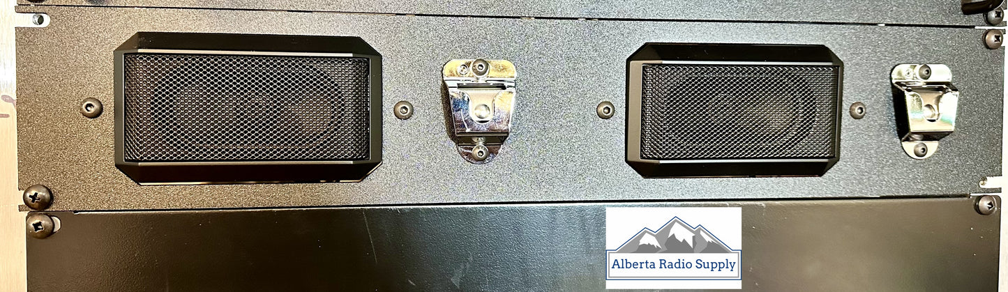 19 inch rack mount speakers and mic clips Alberta Radio Supply