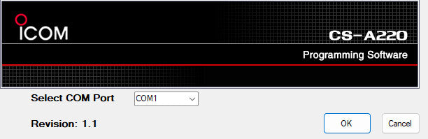 ICOM Radio Programming Software CS-A220 V1.1 - Digital Download
