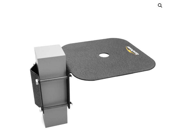 SurePower Headache Rack Mounting Plate 3/4" Hole 6.5" Square Alberta Radio Supply