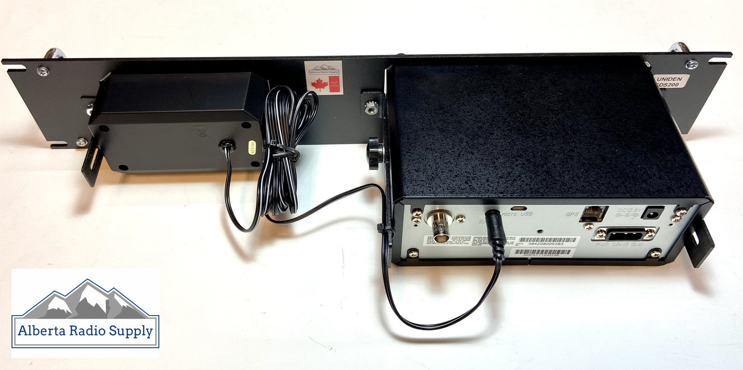 Uniden SDS200 Rack mounting kit with speaker Alberta Radio Supply