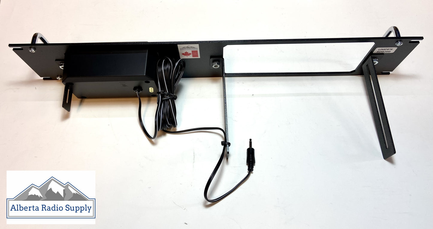 Rack Mounting Kit for Uniden SDS200 and speaker Alberta Radio Supply