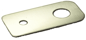 Antenna Mounting Bracket for 3/8 Bolt - Flat Plate NMO Alberta Radio Supply