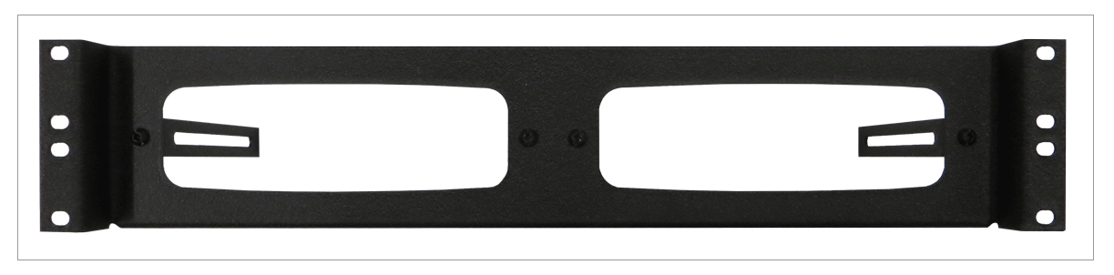 19" Rack Mounting Panel for Motorola CDM Radios - Dual Mount Recessed Version Alberta Radio Supply