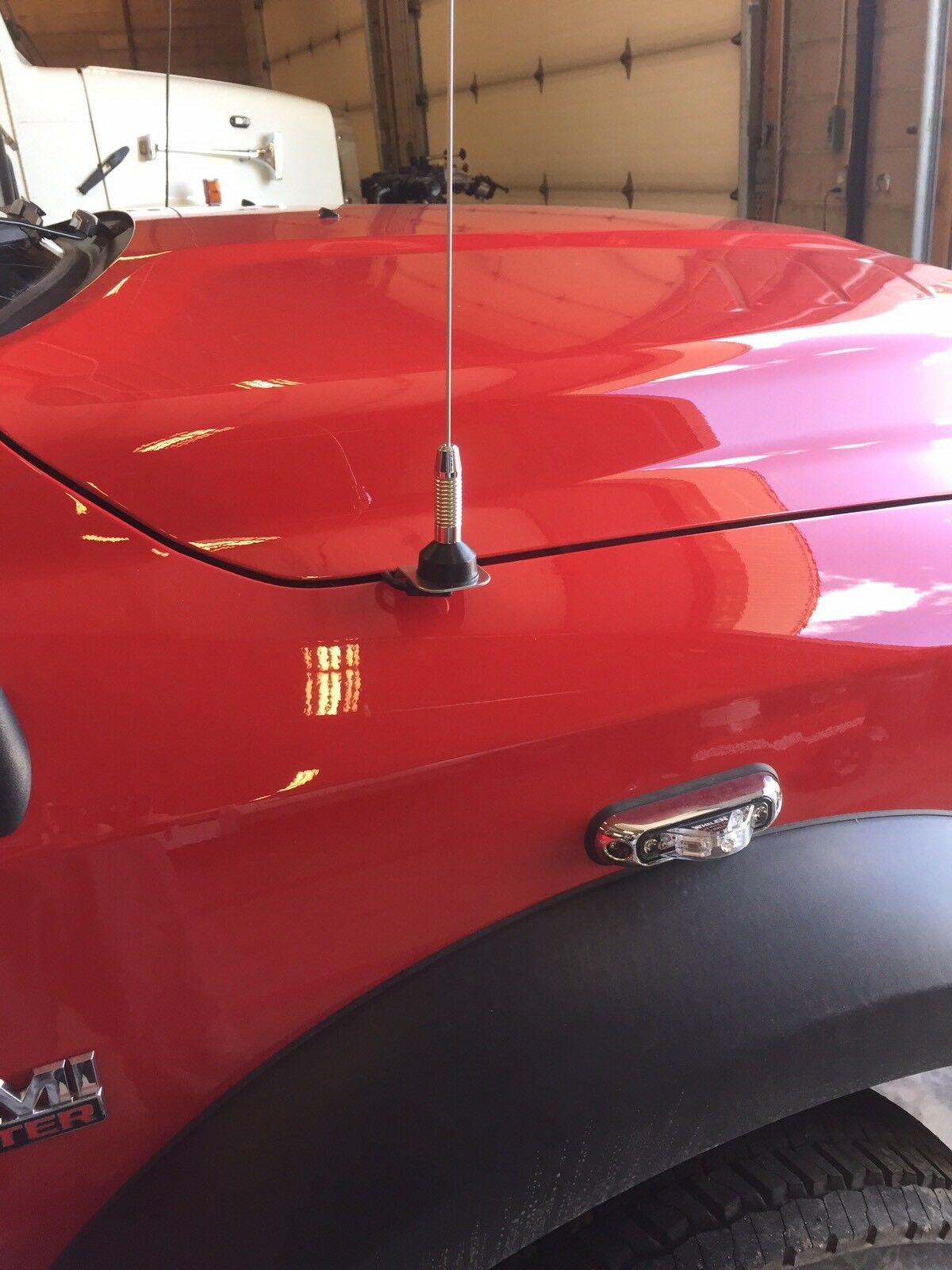 Dodge Ram Antenna Bracket Fender Mount