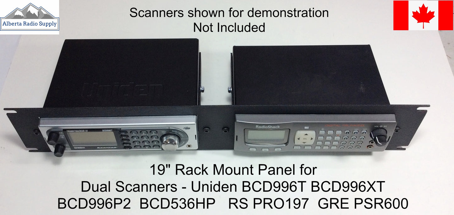 Uniden BCD996 Rack Mounting Panel Alberta Radio Supply