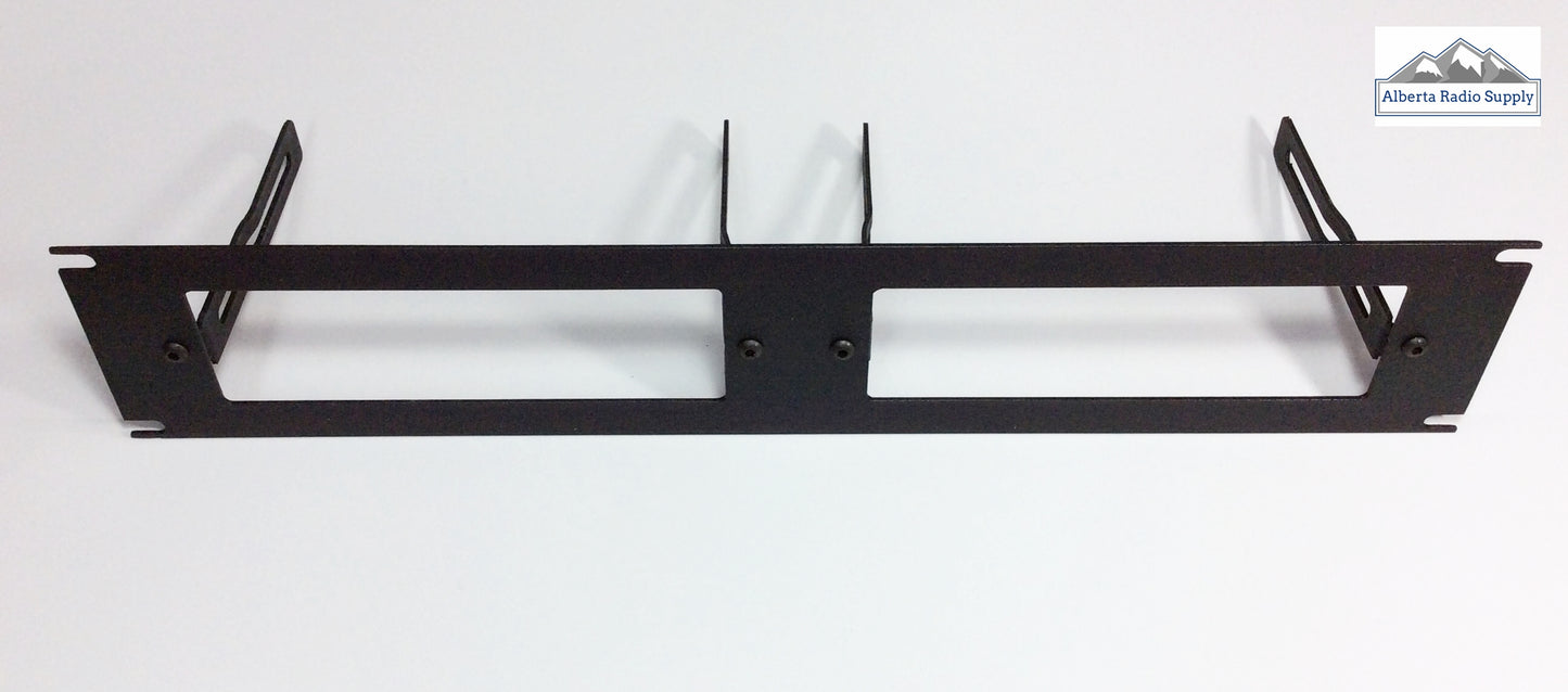 19" Rack Mounting Panel for Dual Radios - MOTOROLA models Alberta Radio Supply