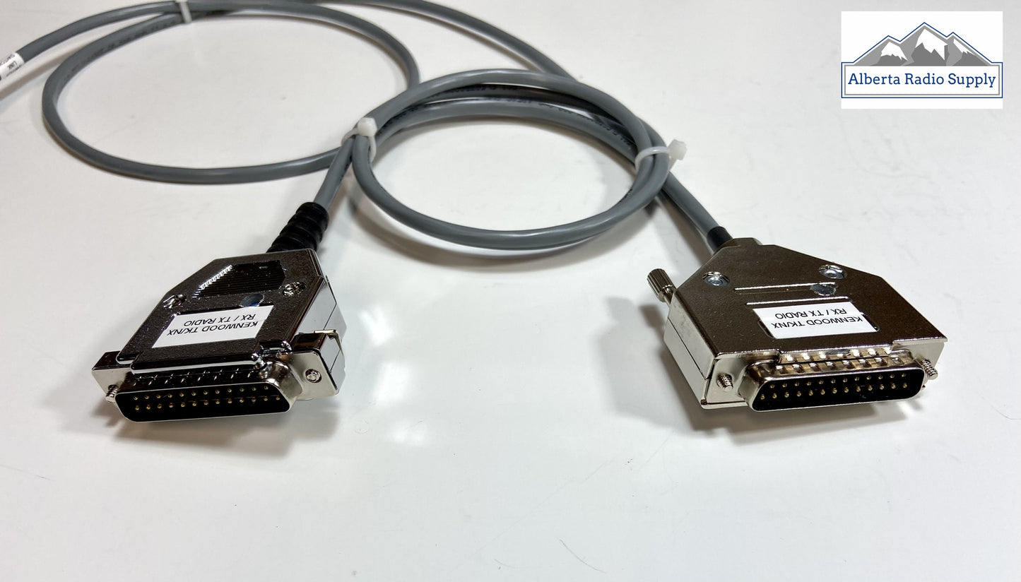 Repeater / Linking Cable for Kenwood TK7180 NX700 Mobiles with Control Switch Alberta Radio Supply