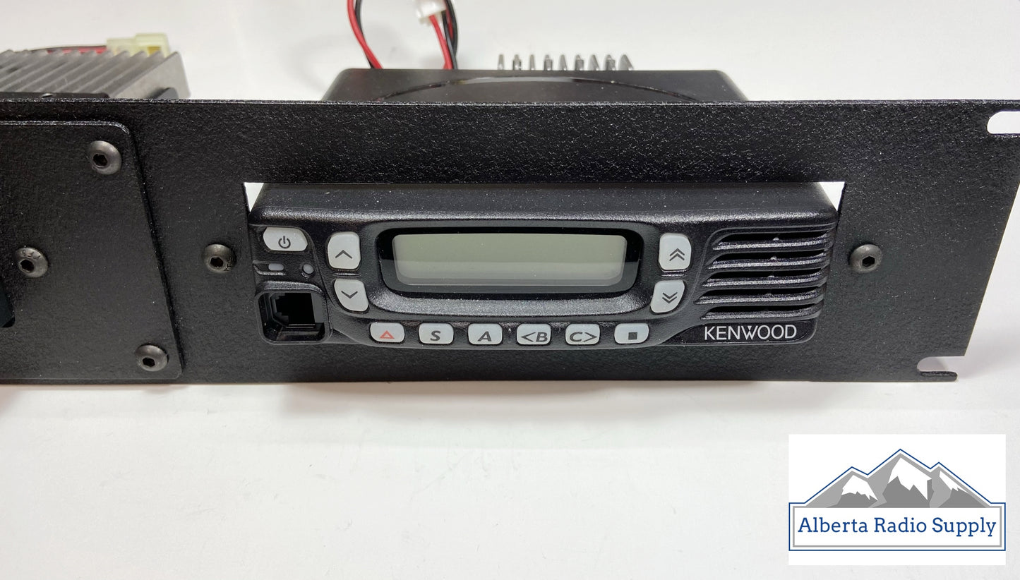 19" Rack Mounting Panel for Dual Radios - KENWOOD models 2RU Alberta Radio Supply