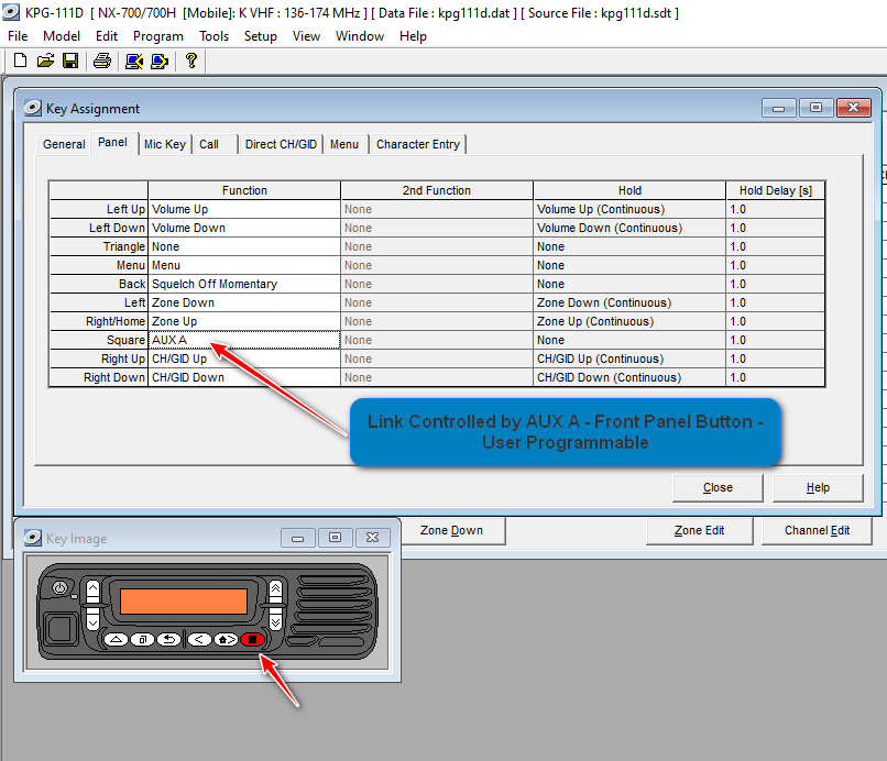 Kenwood Radio Programming for link