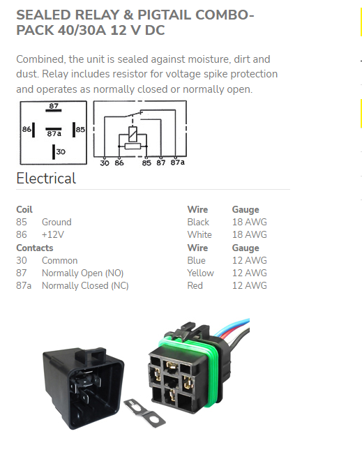 PICO Waterproof Relay Alberta Radio Supply