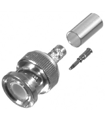 BNC Male Crimp Connector for RG58 LMR195