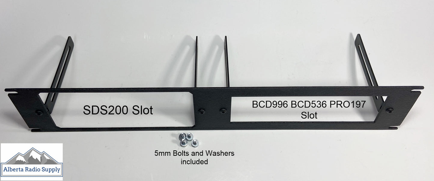 Rack Mount for Uniden SDS200 and BCD996 BCD536 PRO197 Alberta Radio Supply
