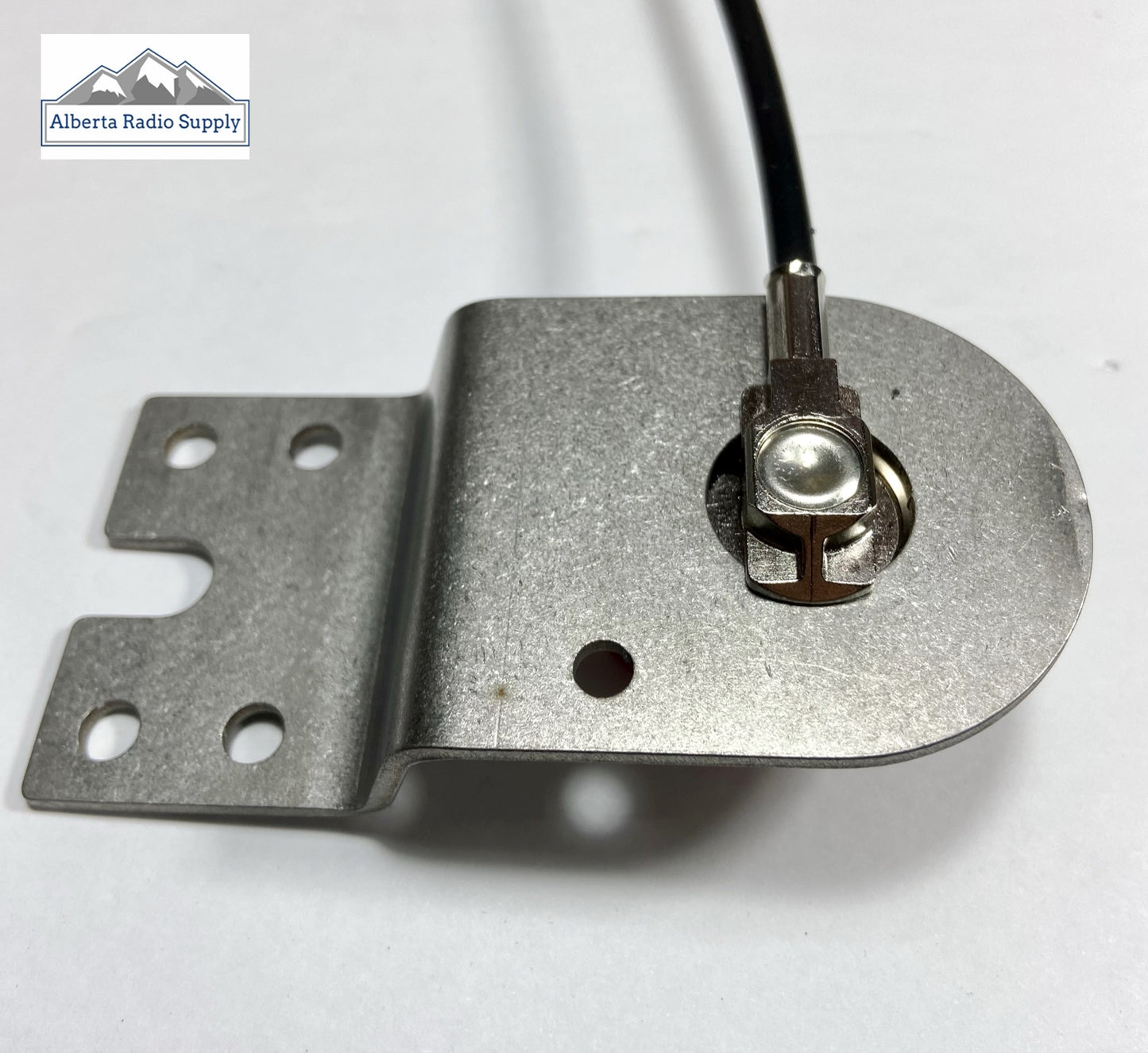 Jeep Wrangler JL/JT 2018 - 2023 Antenna Mounting Bracket + NMO Coax Cable Option Alberta Radio Supply