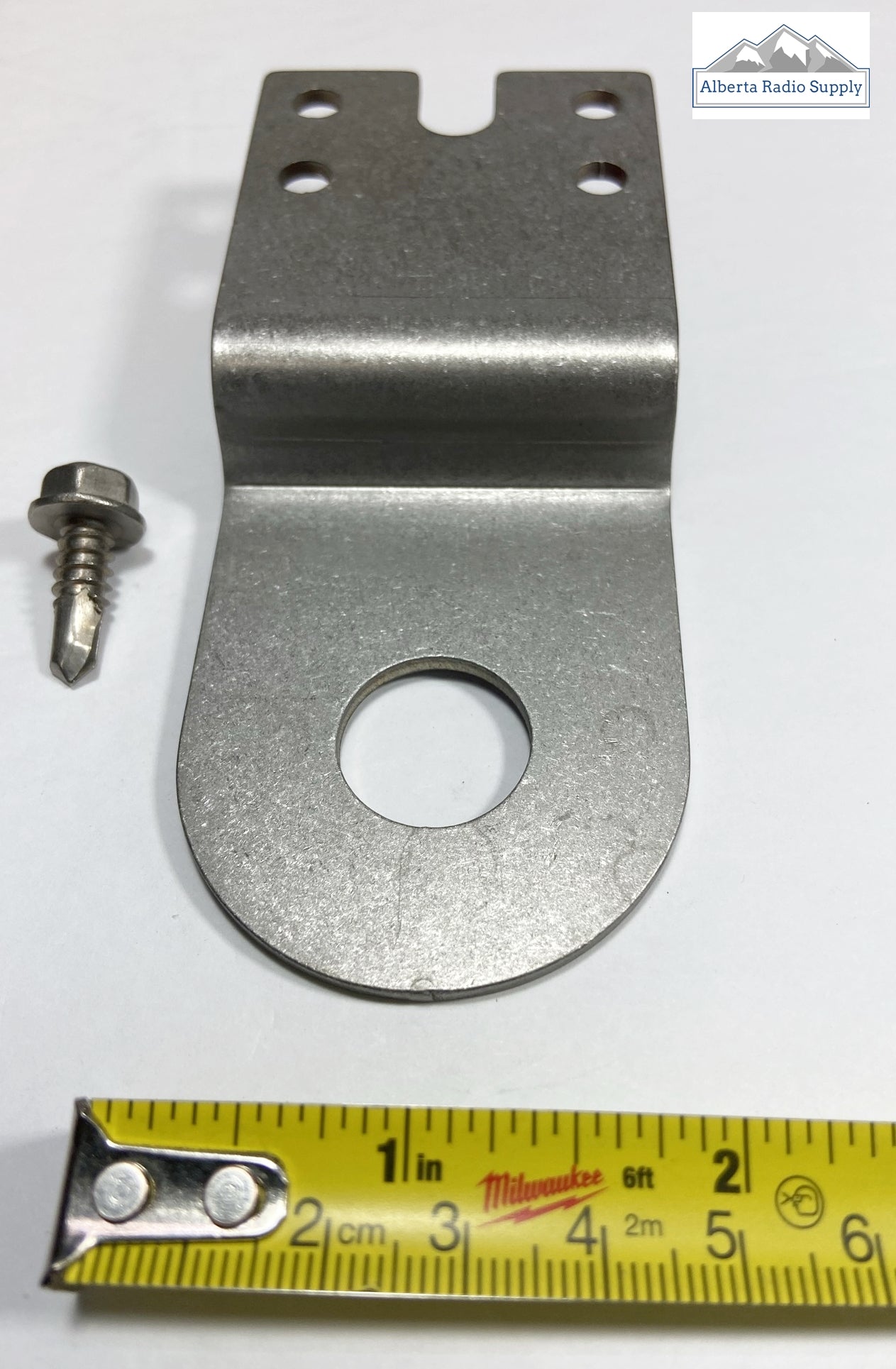 Jeep Wrangler JL/JT 2018 - 2023 Antenna Mounting Bracket + NMO Coax Cable Option Alberta Radio Supply