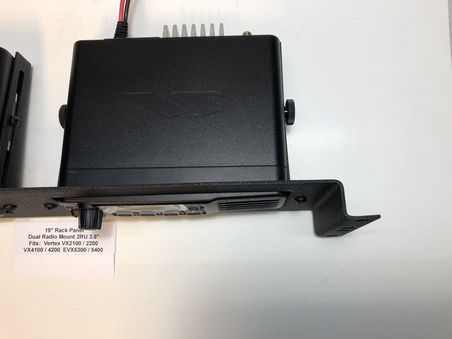 19" Rack Mounting Panel for Dual Radios - VERTEX VX2200 VX4600 EVX5400 Alberta Radio Supply