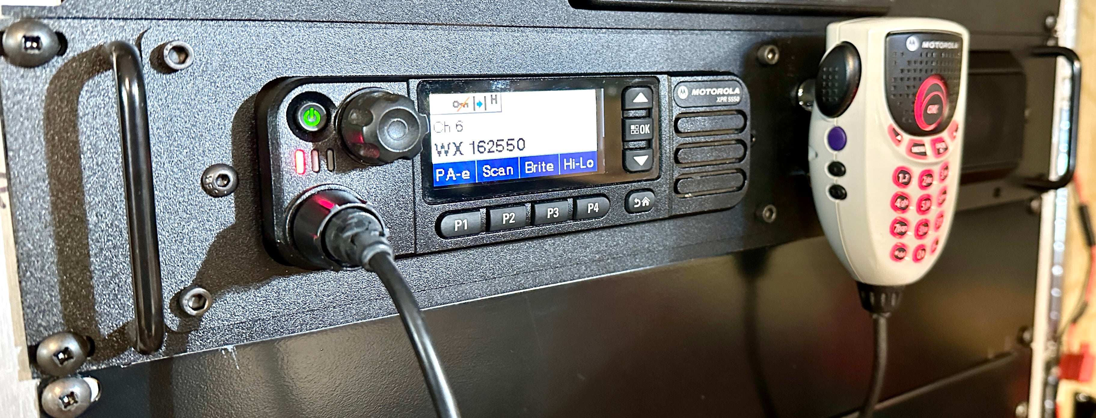 19” Rack Mount Panel Tray - Motorola Mobiles – Alberta Radio Supply