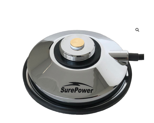 3 1/2" Magnetic Mount NMO with UHF / PL-259 Connector