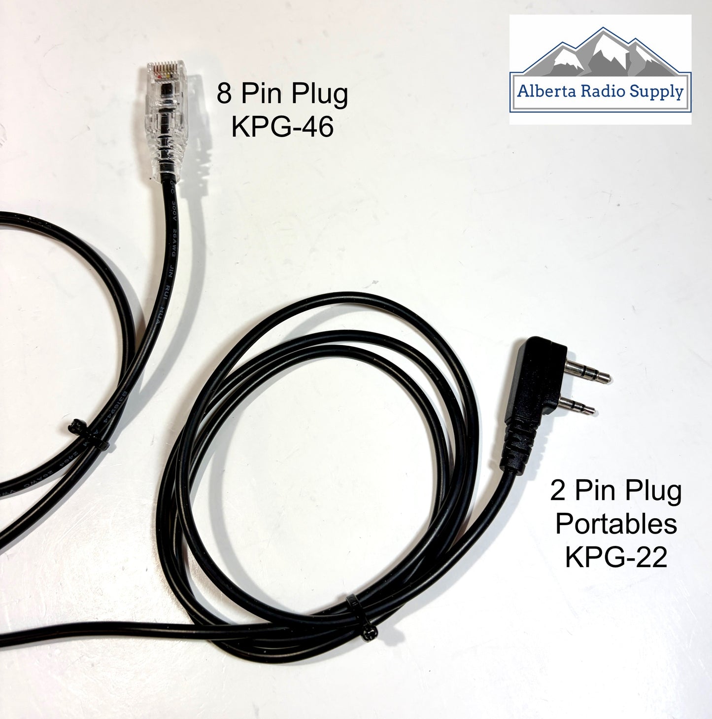 USB Dual Programming Cable for Kenwood Mobile + Portable Radios - KPG-46 + KPG-22