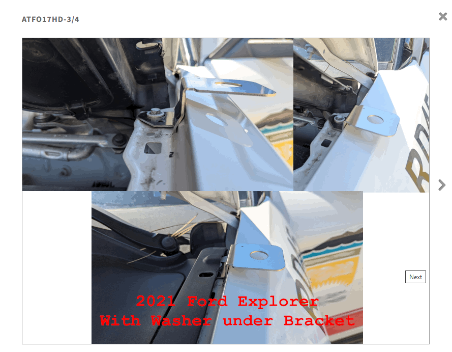 Antenna Mounting Bracket for Ford Explorer 2020 - 2026