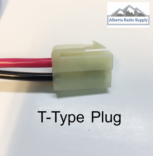 Power Leads for ICOM / VERTEX / RCA Mobile Radios  Set of 2