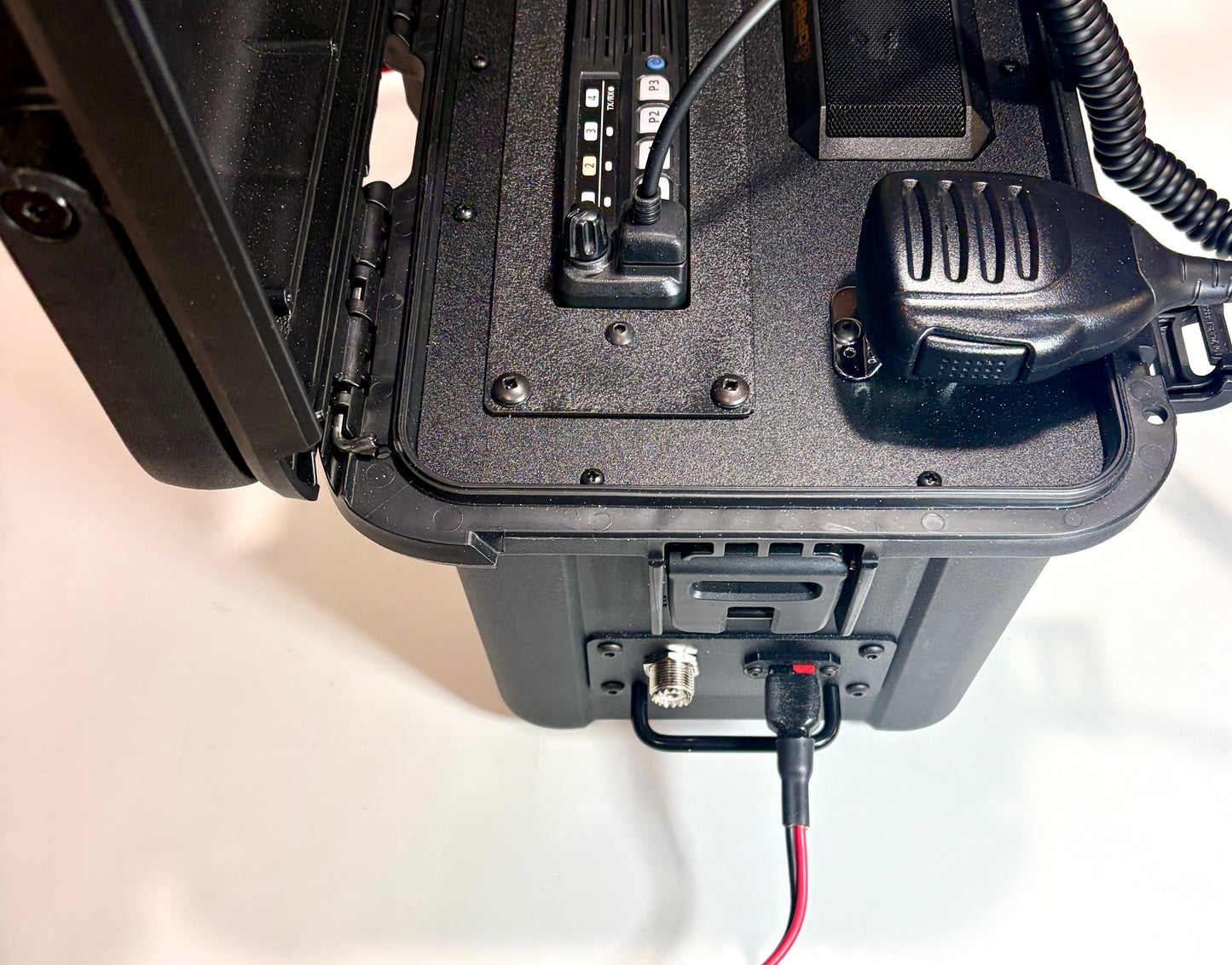 Hard Carry Case for Single Radio + Speaker - Radio-Specific Inserts