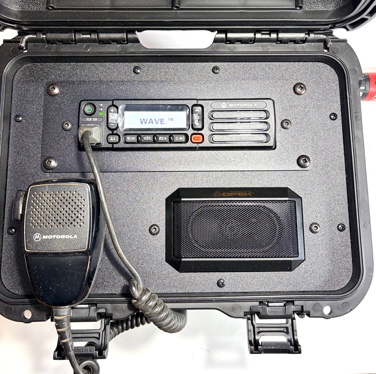 Hard Carry Case for Single Radio + Speaker - Radio-Specific Inserts