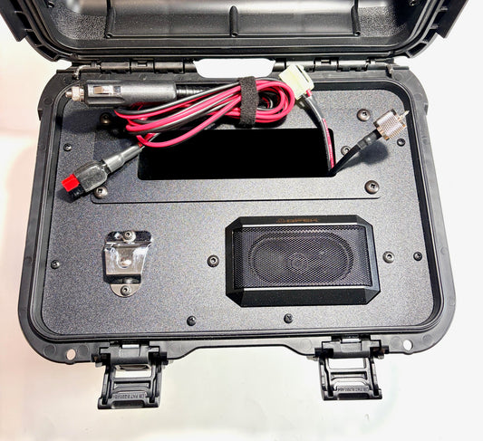 Hard Carry Case for Single Radio + Speaker - Radio-Specific Inserts