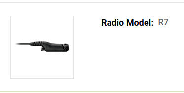IMPACT HD Lapel Mic - MOTOROLA   PRSM-HD3 M20 R7