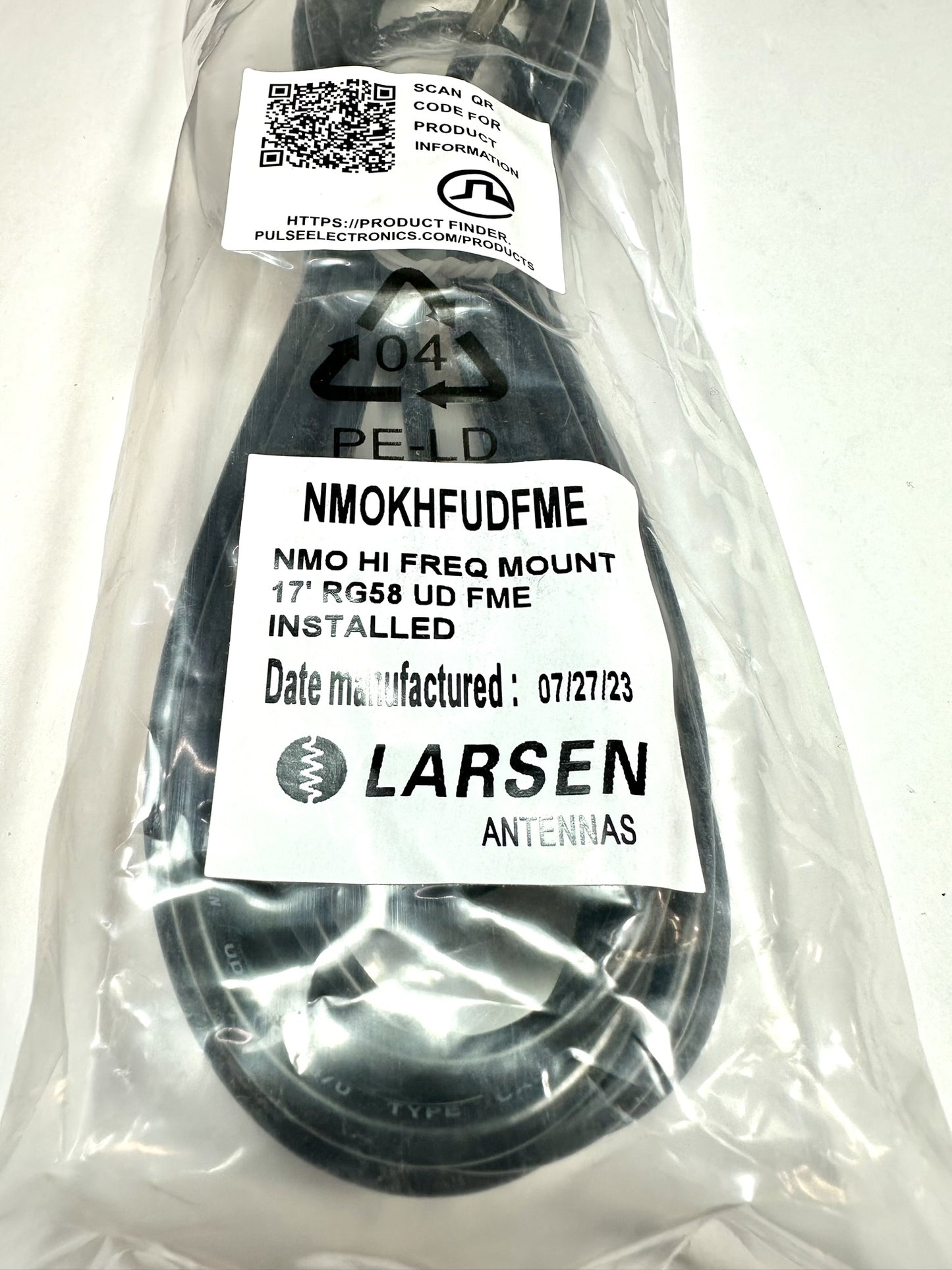 Larsen NMOKHFUDFME NMO Coaxial Cable Alberta Radio Supply