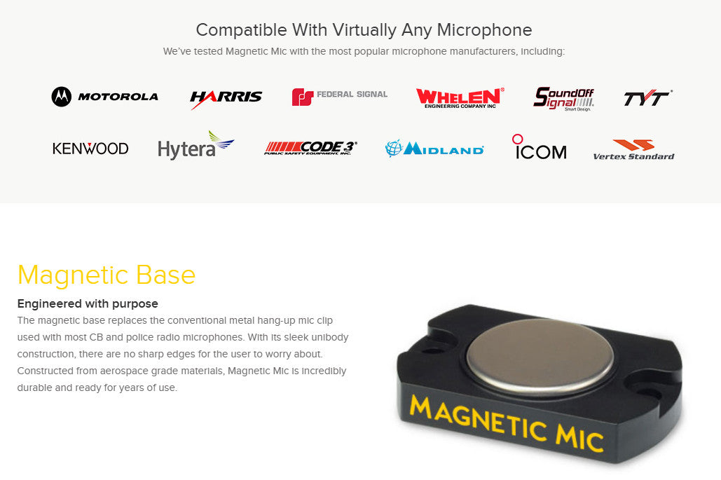 Magnetic Mic - Magnetic Mic Hangup Kit
