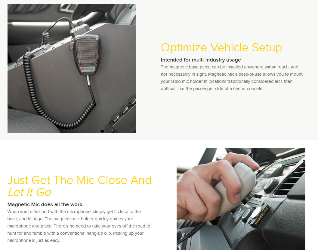 Magnetic Mic - Magnetic Mic Hangup Kit
