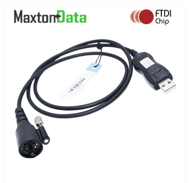 USB Programming Cable for Kenwood Mobile Radios - KPG-43 FTDI  TK-790 TK-890 TK-5710