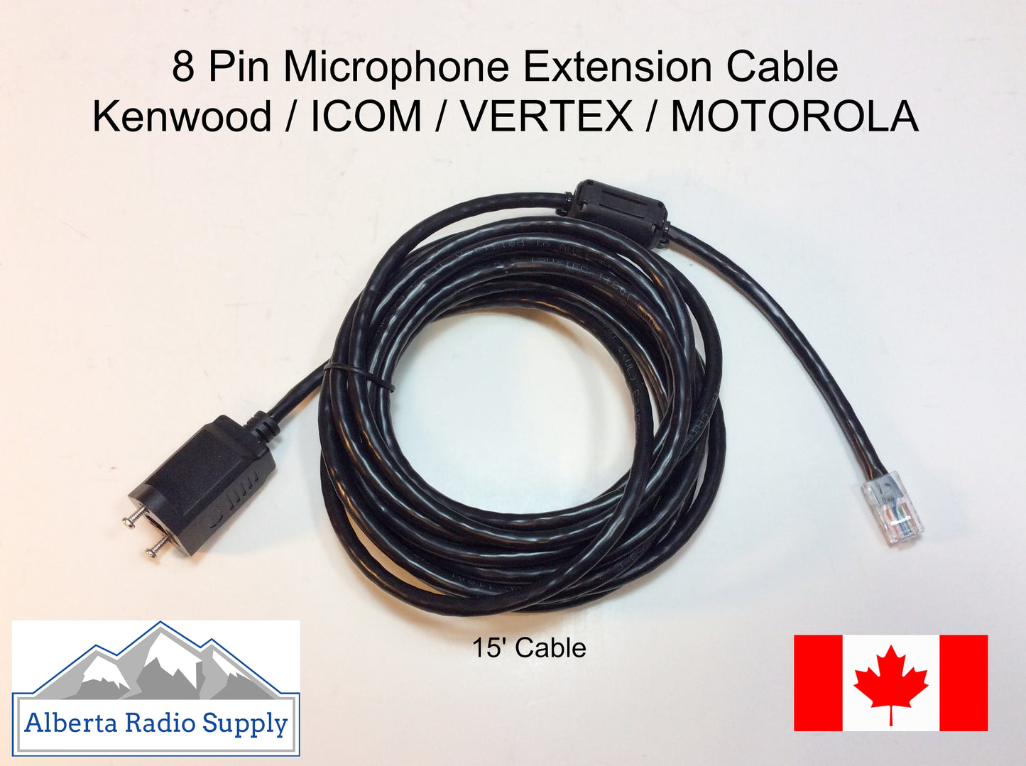 8 Pin Microphone Extension Cable
