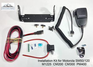 Installation Kit for Motorola CM300 CM200 M1225 SM50/120 PM400 Mobiles