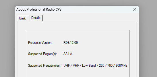 Motorola WARIS CDM HT Programming Software