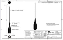 Load image into Gallery viewer, PCTEL PCTWSLMR Wideband Full Spectrum Antenna
