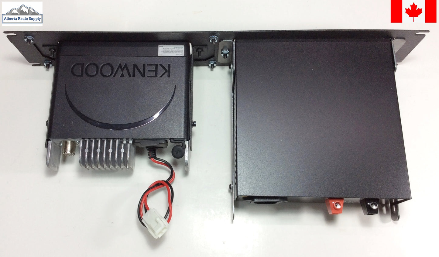 19" Rack Mounting Panel for ICT/SAMLEX Power Supply + Radio - Choose Radio Model