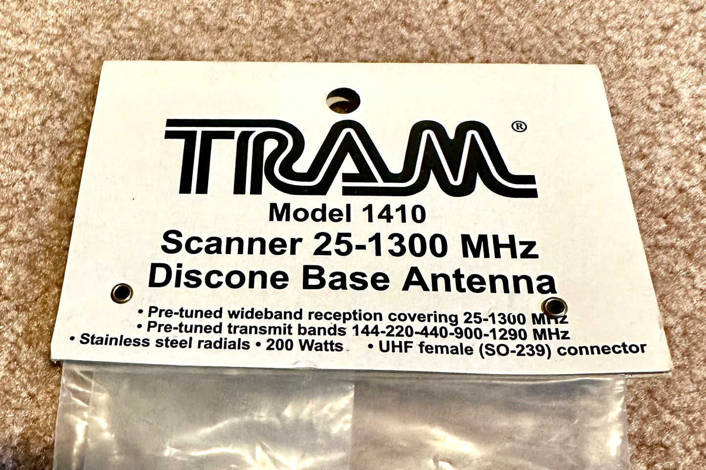 TRAM 1410 Discone Base Station Antenna Alberta Radio Supply