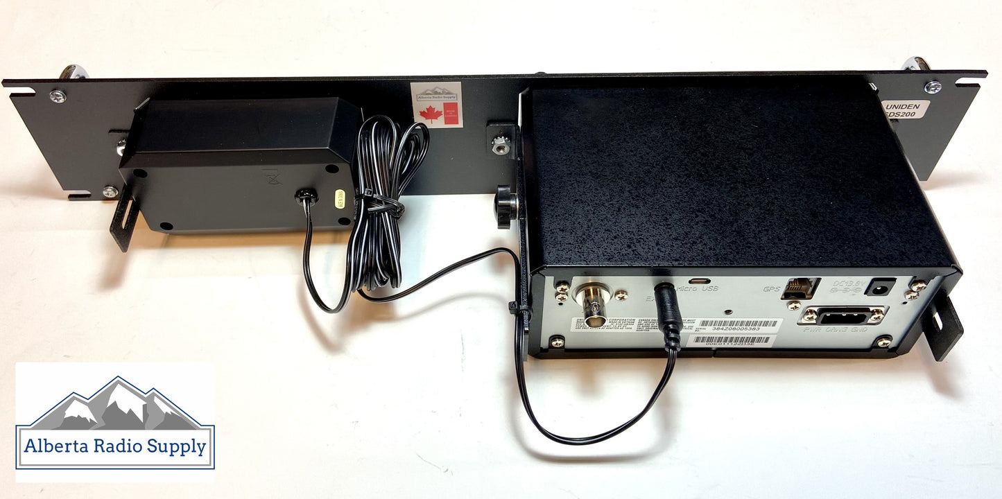 Uniden SDS200 Rack mounting kit with speaker