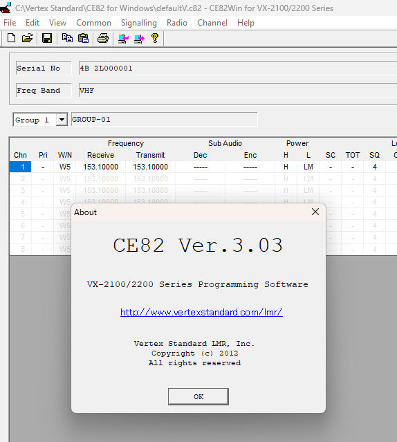 Motorola Vertex Programming Software  CE-82 VX2100 VX2200   WB + NB Versions