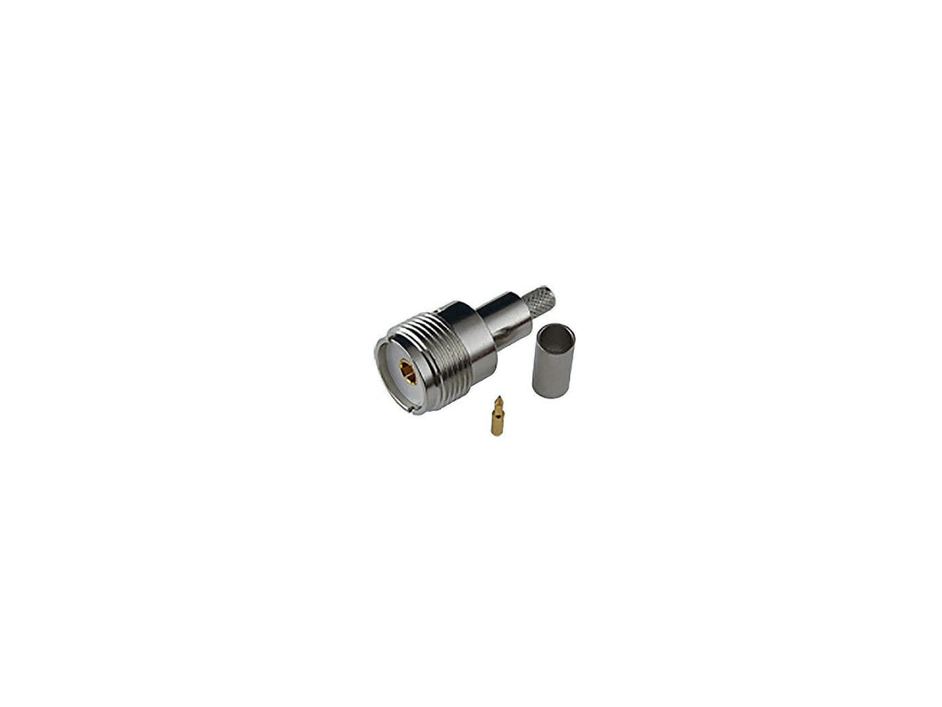 UHF Female Crimp Connector RG58  TCC 17-32F-DGN
