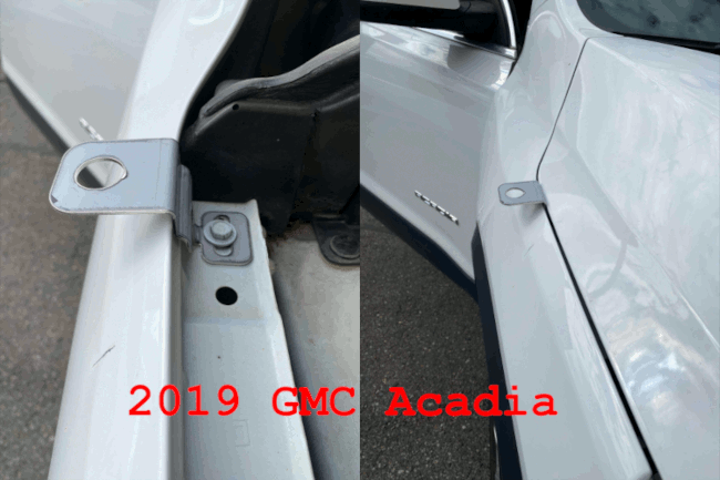 Antenna Mounting Bracket for Chevrolet Trucks 2019-2022 Silverado  2019-2022 GMC Sierra BLACK
