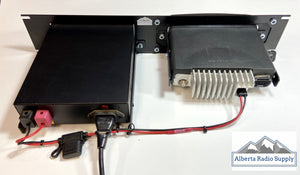 19" Rack Mounting Panel for Astron SS Power Supply + Radio - Motorola models