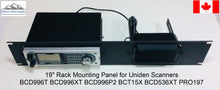 Load image into Gallery viewer, 19&quot; Rack Mounting Panel for Uniden BCD996 Series Scanners + Speaker