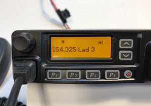 RCA UHF Mobile Radio BRM300D  400-470Mhz 45 Watts 1000CH Analog/Digital DMR