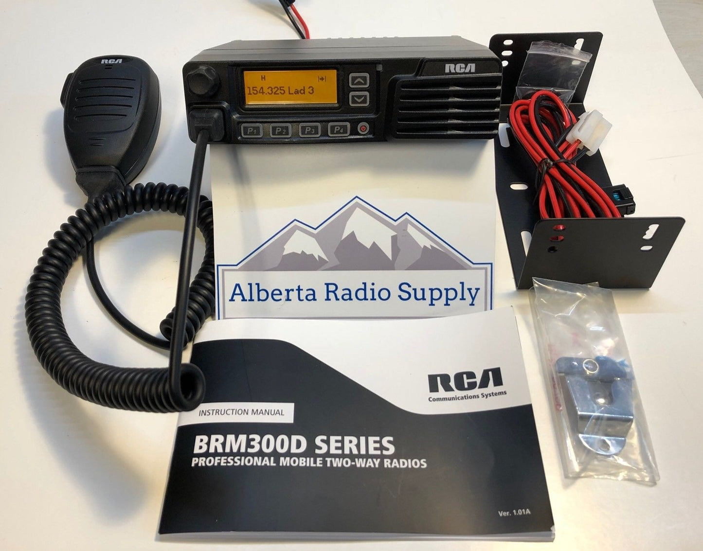 RCA UHF Mobile Radio BRM300A  400-470Mhz 45 Watts 1000CH Analog